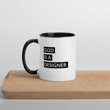 Load image into Gallery viewer, &quot;God is a Designer&quot; | Mug with Color Inside