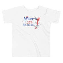 Load image into Gallery viewer, Mommy&#39;s Little Firecracker | Toddler Short Sleeve Tee