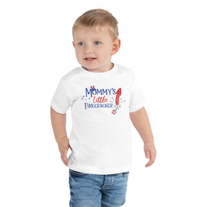 Mommy's Little Firecracker | Toddler Short Sleeve Tee